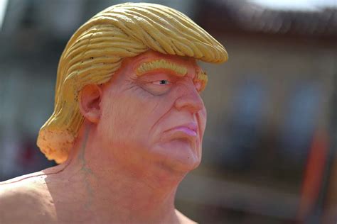 donald trump nude|Artist Explains Why He Created Naked Trump Statues.